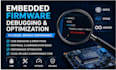 debug and optimize embedded firmware for esp32 stm32 microcontroller and arduino