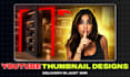 design clickbait youtube thumbnail