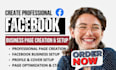 create and setup facebook business page