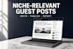 publish niche relevant guest posts