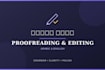 proofread and edit your arabic or english text