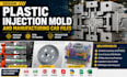 design plastics injection mold and manufacturing cad file