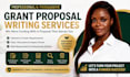 write grant proposals, grant applications and grant research