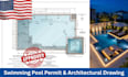 design swimming pool permit drawings 2d architectural plans and construction set