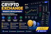 build crypto exchange website, crypto website, p2p, cryptocurrency wallet apps