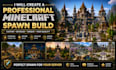build a custom minecraft spawn, hub, lobby or server map