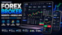 build and deploy complete forex broker website and app
