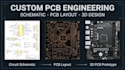 custom gaming PC, and computer hardware tech pack pcb wearable bluetooth device
