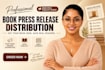 book press release distribution, press release distribution, book publicity
