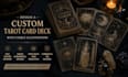 design a custom tarot card deck with unique illustrations