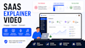 create a 2d saas explainer video for your saas product or startup