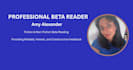 beta read your novel and provide feedback