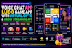 develop voice chat app ludo game app with virtual gifts and group streaming app
