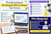 write high quality articles and blog posts