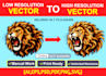 retrace your logo, image, and graphics into ultra hd vectors