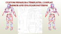 create custom pepakura templates cosplay armor and eva foam patterns