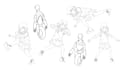 do 2d animation black and white