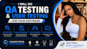 do app testing, website testing,