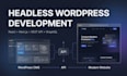 build a headless wordpress website using reactjs or nextjs