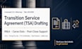draft a legally binding transition service agreement