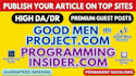 publish your article on goodmenproject,com   yahoo finance techbullion,com