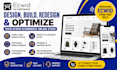 design, build, redesign and optimize your ecwid ecommerce online store