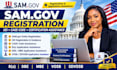 do sam gov registration uei cage 8a dbe mbe vosb sdvosb