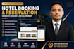 build hotel booking website appointment booking app ticket booking