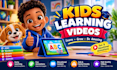 create fast viral kids learning videos