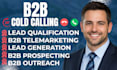 do b2b cold calling and lead generation