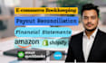 do amazon shopify ecommerce bookkeeping and reconciliation