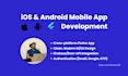 develop a flutter mobile app for ios and android