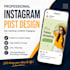 design eye catching instagram posts for your brand