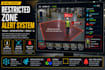develop restricted zone alert system using yolov8 motion detection opencv ai
