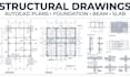 draft architectural plans and structural drawings in autocad