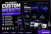 develop a custom website