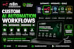build custom n8n automation workflows with apis and databases