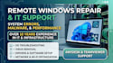 troubleshoot and fix windows system issues remotely