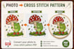 design handmade cross stitch patterns with PDF chart