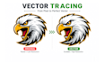 convert logo or image to high quality vector using pen tool