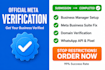 do meta business verification and fix business manager issues