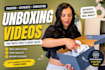 create an authentic ugc tiktok shop or amazon unboxing video