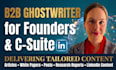 ghostwrite linkedin thought leadership for executives