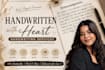 turn your words into beautiful handwritten art