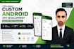 build a custom android app using ai and web technologies
