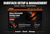 setup substack account design beehiv substack newsletter manage substack posts