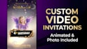 create a stunning custom birthday video invitation