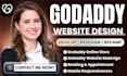 develop godaddy website, godaddy builder website, godaddy redesign, online store