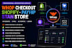 whop checkout shopify payhip stan store integration sync payment gateway API fix