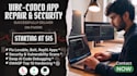 fix, debug and secure your vibe coded app